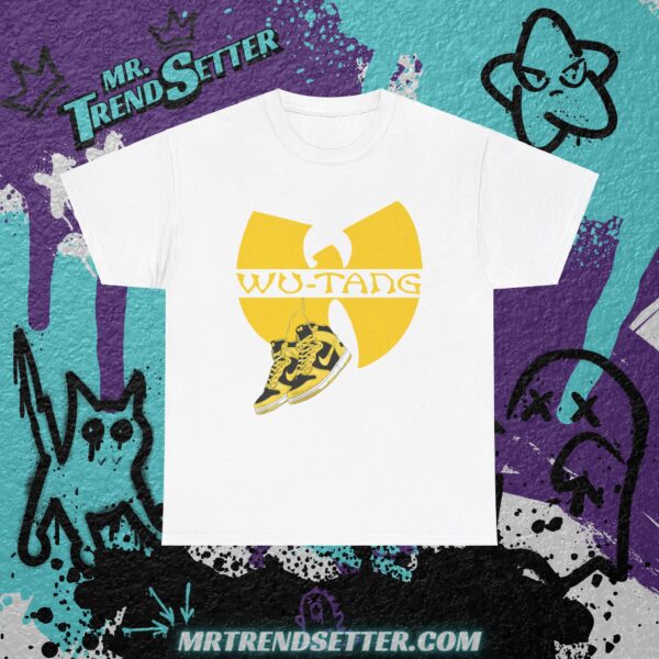 Wu-Tang Retro X Retro Jordan 1 Sneakerhead Mash 90's Retro Custom Graphics T-Shirt - Image 2