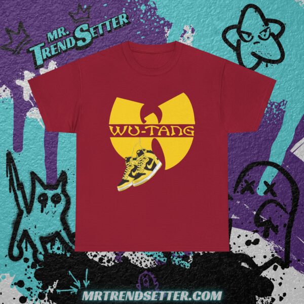 Wu-Tang Retro X Retro Jordan 1 Sneakerhead Mash 90's Retro Custom Graphics T-Shirt - Image 12
