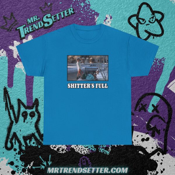 National Lampoons Christmas Vacation Cousin Eddie Shitter's FULL Custom Graphic Movie Theme T-Shirt - Image 9
