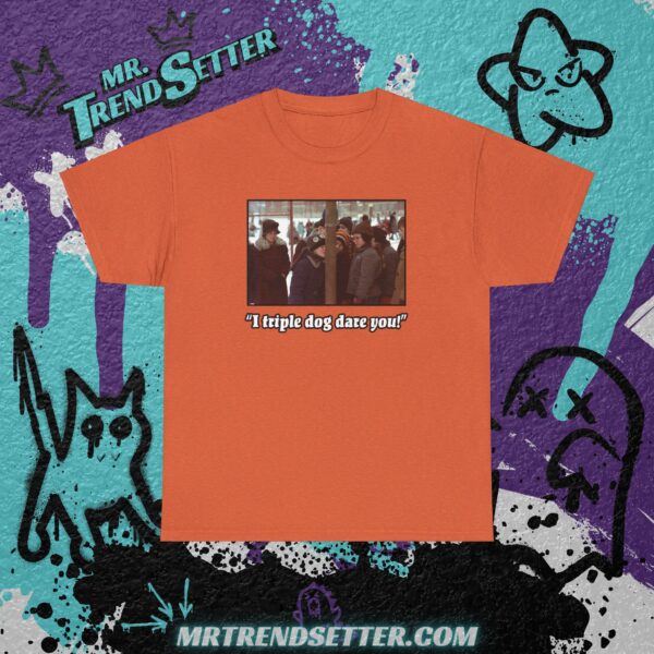A Christmas Story - I Triple Dog Dare You! - Custom Graphic Movie Theme T-Shirt - Image 12