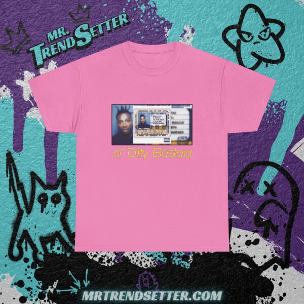 Old Dirty Bastard Hip Hop Legend Wu-Tang Clan Custom Retro Graphic Design T-Shirt - Image 12