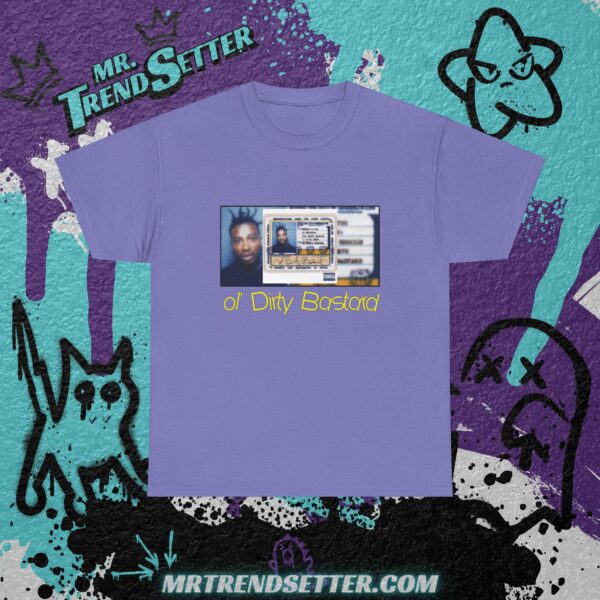 Old Dirty Bastard Hip Hop Legend Wu-Tang Clan Custom Retro Graphic Design T-Shirt - Image 11