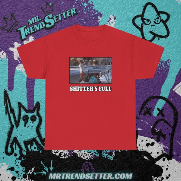 National Lampoons Christmas Vacation Cousin Eddie Shitter's FULL Custom Graphic Movie Theme T-Shirt - Image 2