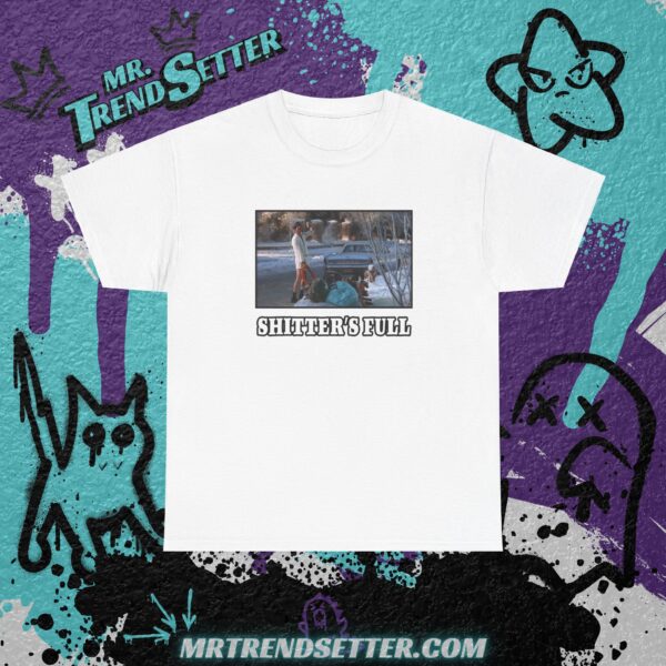 National Lampoons Christmas Vacation Cousin Eddie Shitter's FULL Custom Graphic Movie Theme T-Shirt - Image 3
