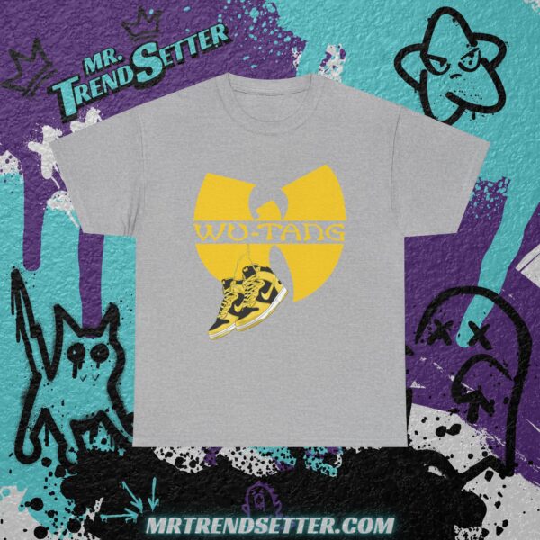 Wu-Tang Retro X Retro Jordan 1 Sneakerhead Mash 90's Retro Custom Graphics T-Shirt - Image 5
