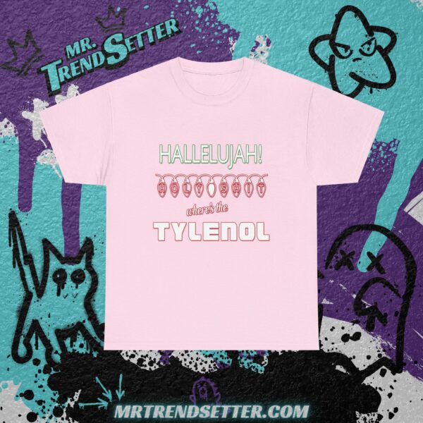 National Lampoons Christmas Vacation Hallelujah! Holy Shit Where's the Tylenol Custom Graphic Movie Theme T-Shirt - Image 11