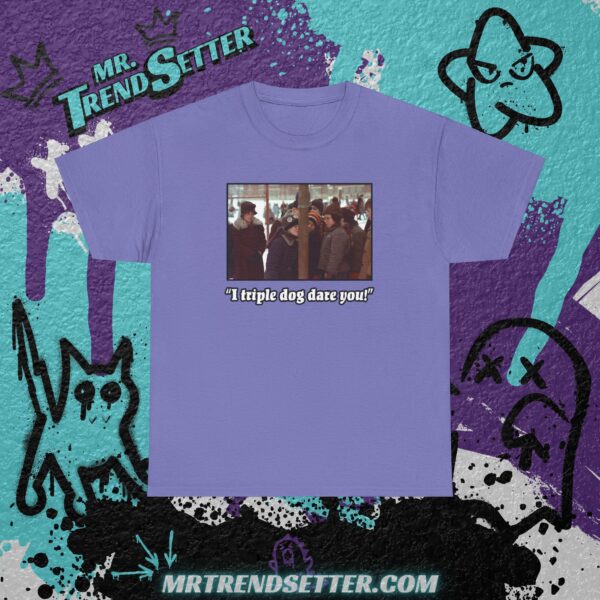 A Christmas Story - I Triple Dog Dare You! - Custom Graphic Movie Theme T-Shirt - Image 9