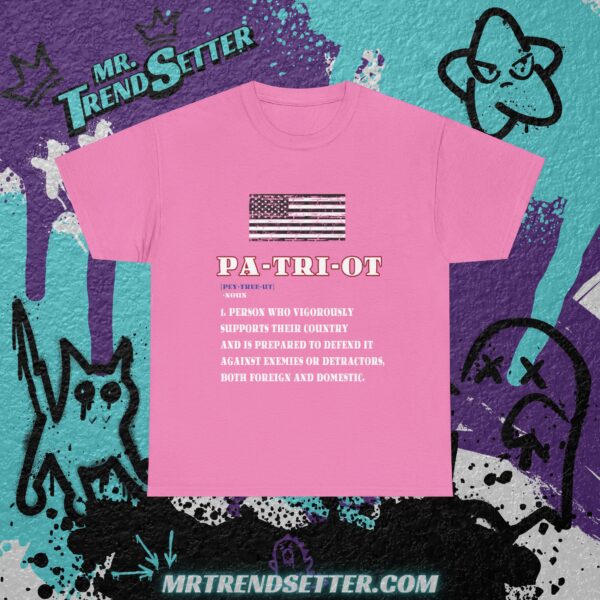What is a Patriot? American Freedom USA Patriotic Custom Design T-Shirt - Image 12