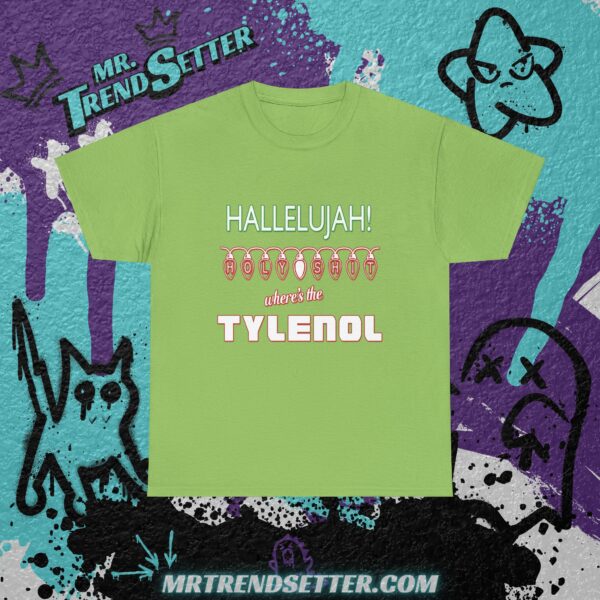 National Lampoons Christmas Vacation Hallelujah! Holy Shit Where's the Tylenol Custom Graphic Movie Theme T-Shirt - Image 7